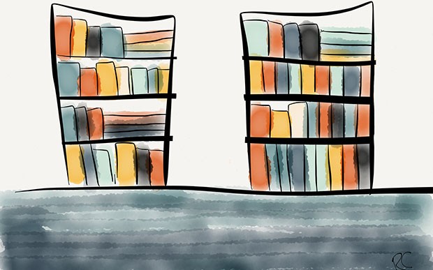 Merging bookshelves - the true test of a relationship