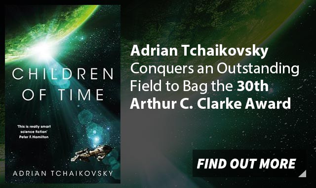 Adrian Tchaikovsky Conquers an Outstanding Field to Bag the 30th Arthur C. Clarke Award