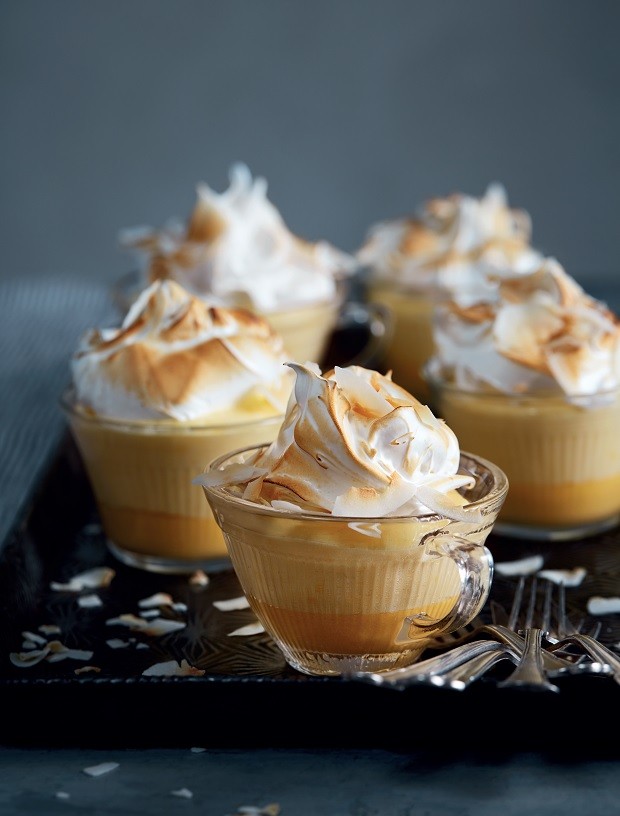 Nan's Lemon Mousse with Toasted Coconut from Milly's Real Food